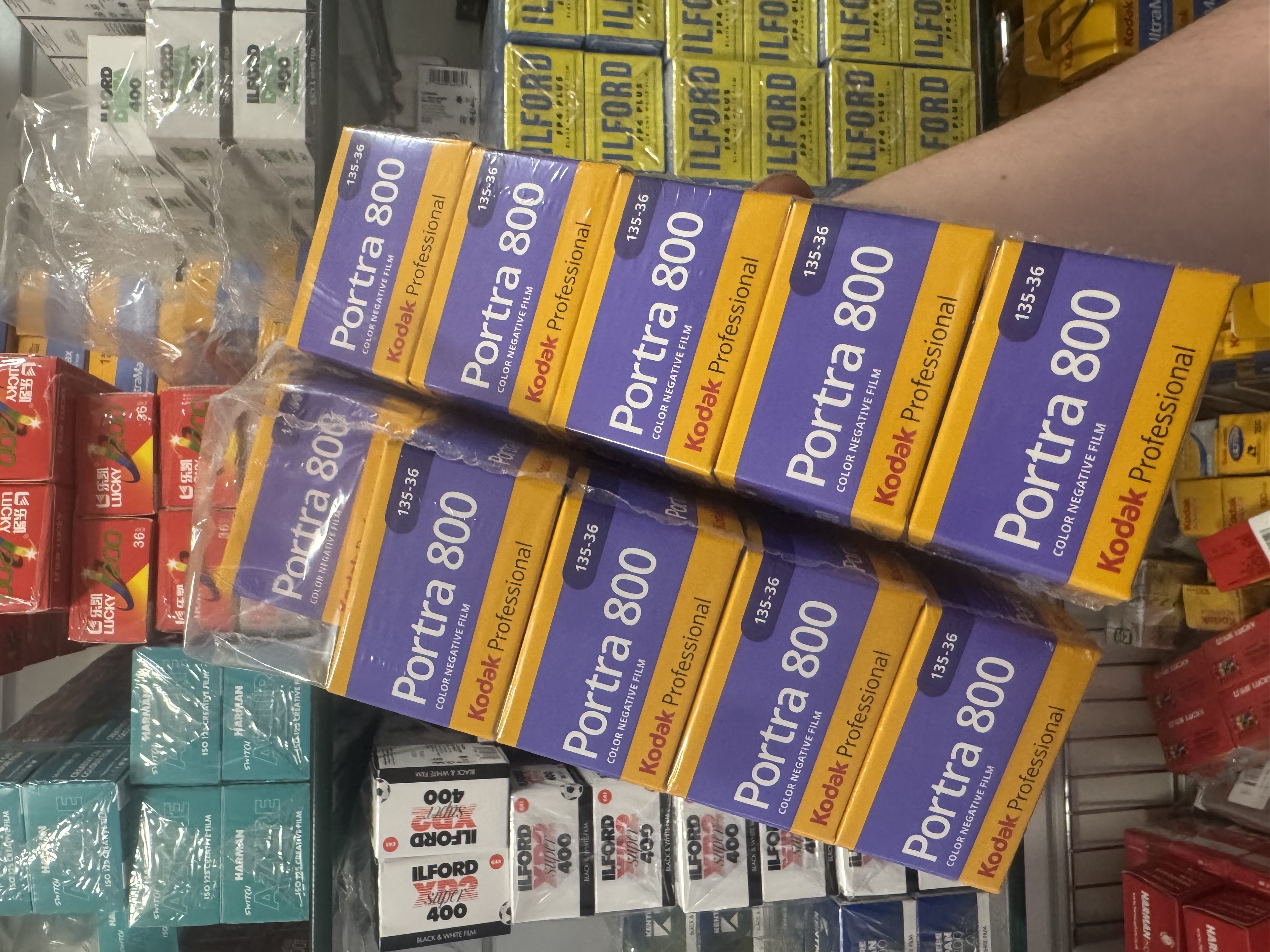 BACK IN STOCK, KODAK PORTRA 800 35MM 🎞️